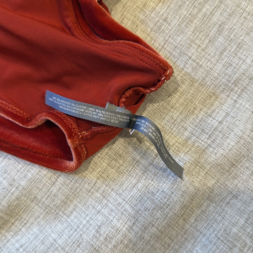 Aerie scoop velvet‎ bralette wireless size Medium - Picture 8 of 9
